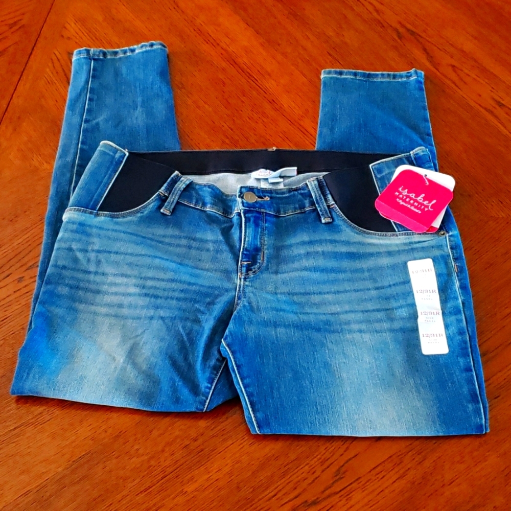 NWT Light Blue Maternity Jeans